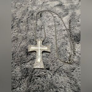 Camrose and Kross JBK Mother of Pearl Cross Necklace